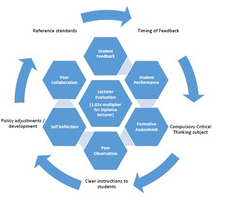Fig 3. Proposed conceptual framework for differentiated teacher evaluation